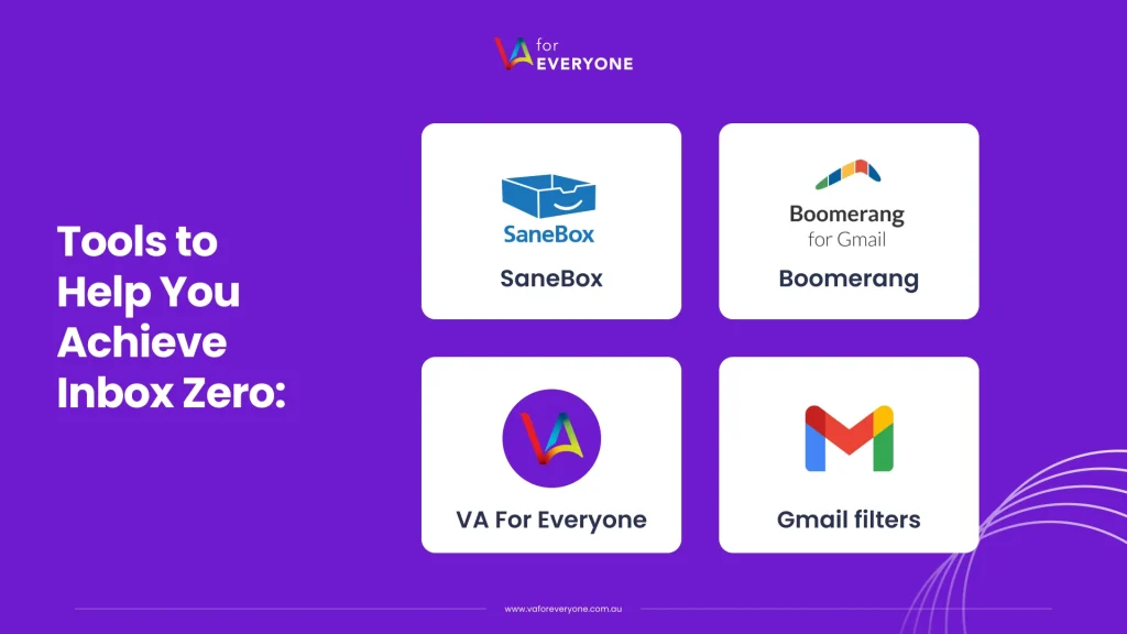 tools to help you achieve inbox zero